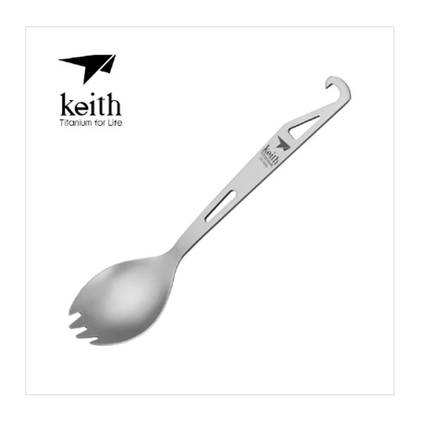 [Ű̽] KE Titanium Spork with Bottle Opener_Ti5311